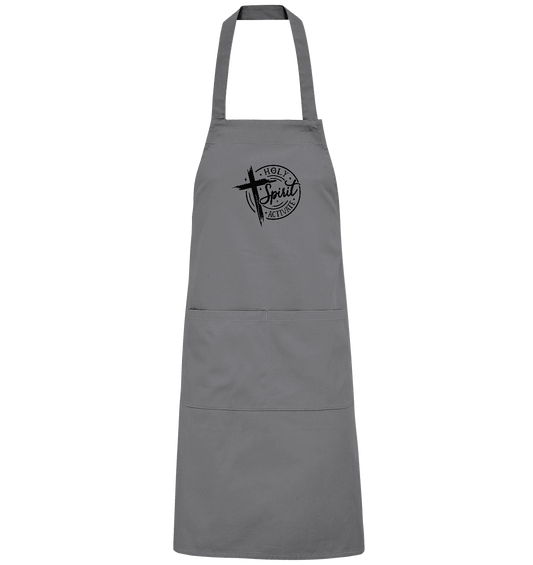 Holy Spirit Activate – Kraft durch den Geist Gottes - Organic Grillschürze - Home & Living - Dark Grey (Solid) - GfoitMa