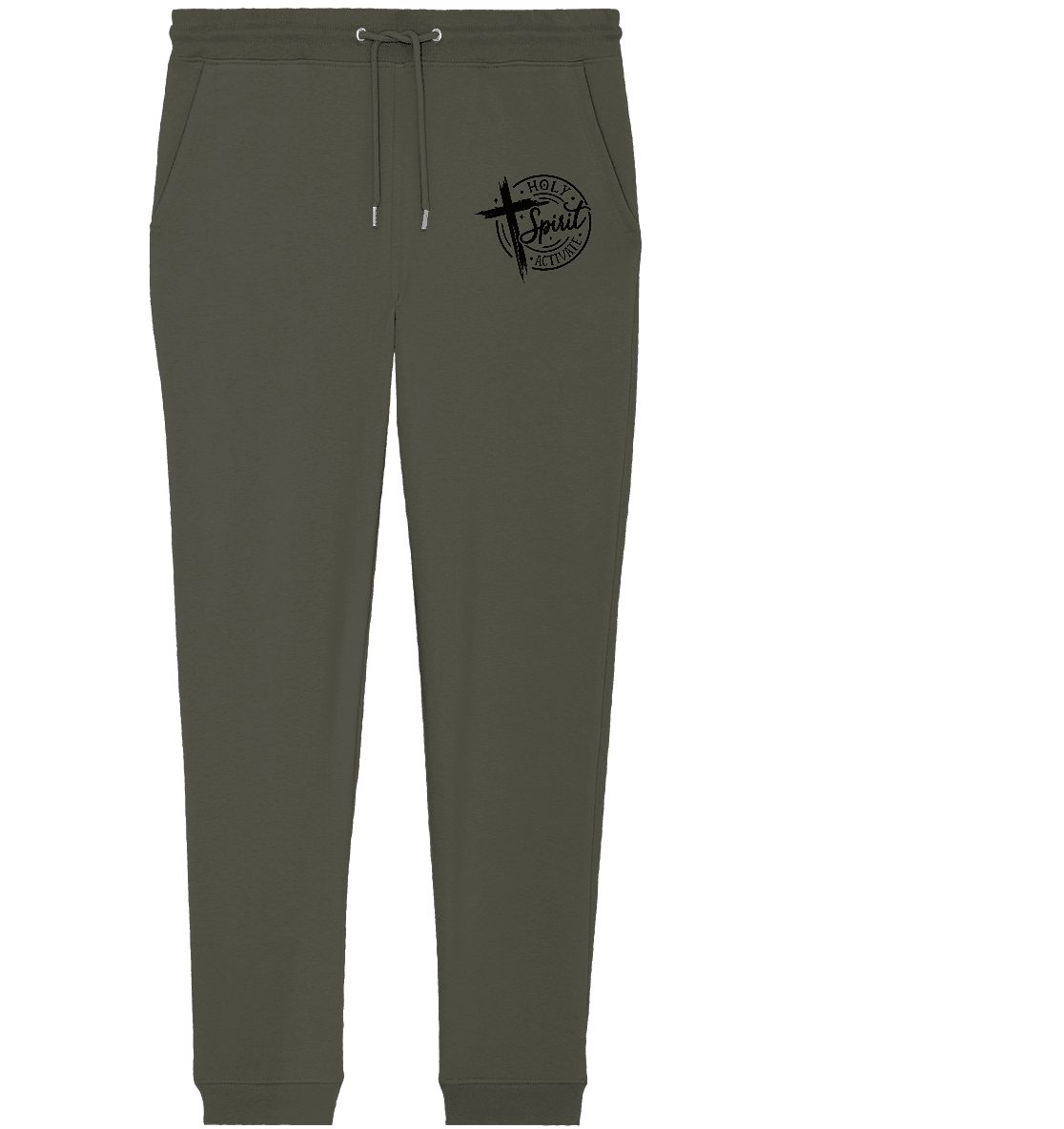 Holy Spirit Activate – Kraft durch den Geist Gottes - Organic Jogger Pants - Hosen - Khaki - GfoitMa