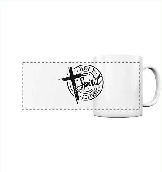 Holy Spirit Activate – Kraft durch den Geist Gottes - Panorama Tasse - Trinkgefäße - White glossy - GfoitMa