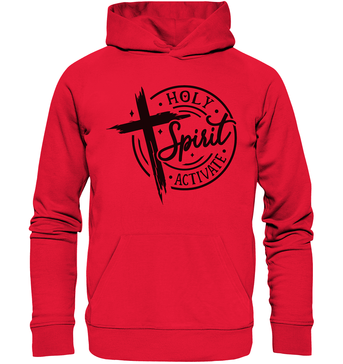 Holy Spirit Activate – Kraft durch den Geist Gottes - Premium Unisex Hoodie - Hoodies - Rot - GfoitMa