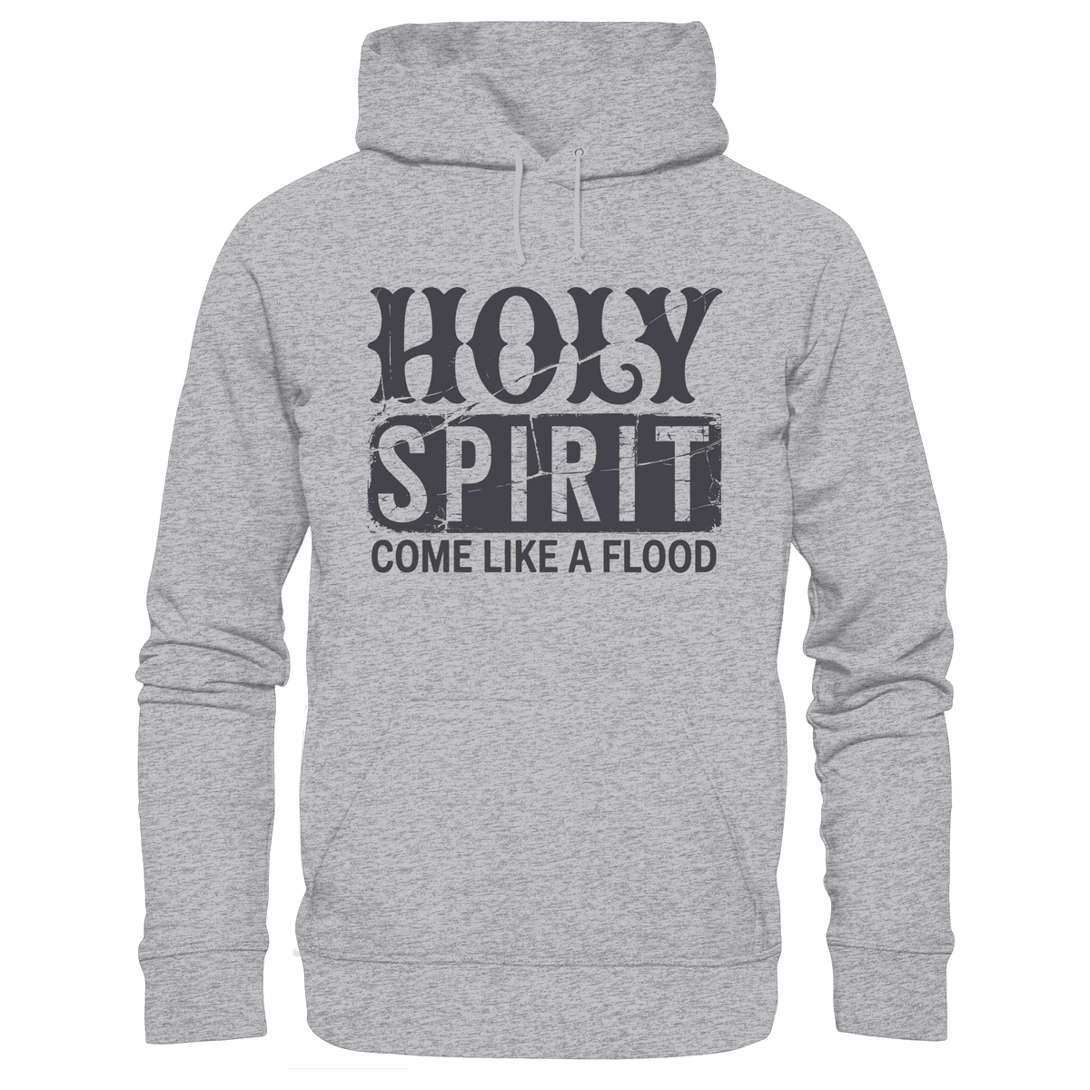 Holy Spirit, Come Like a Flood – Erfüllt von Gottes Gegenwart | Christliches Geschenk - Kids Premium Hoodie - Kids & Babys - Heather Grey (meliert) - GfoitMa