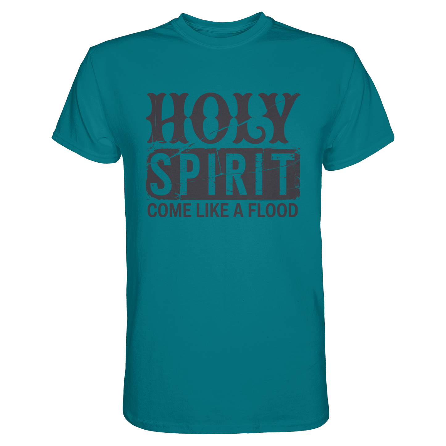 Holy Spirit, Come Like a Flood – Erfüllt von Gottes Gegenwart | Christliches Geschenk - Premium Shirt - Unisex-Shirts - Diva Blue - GfoitMa