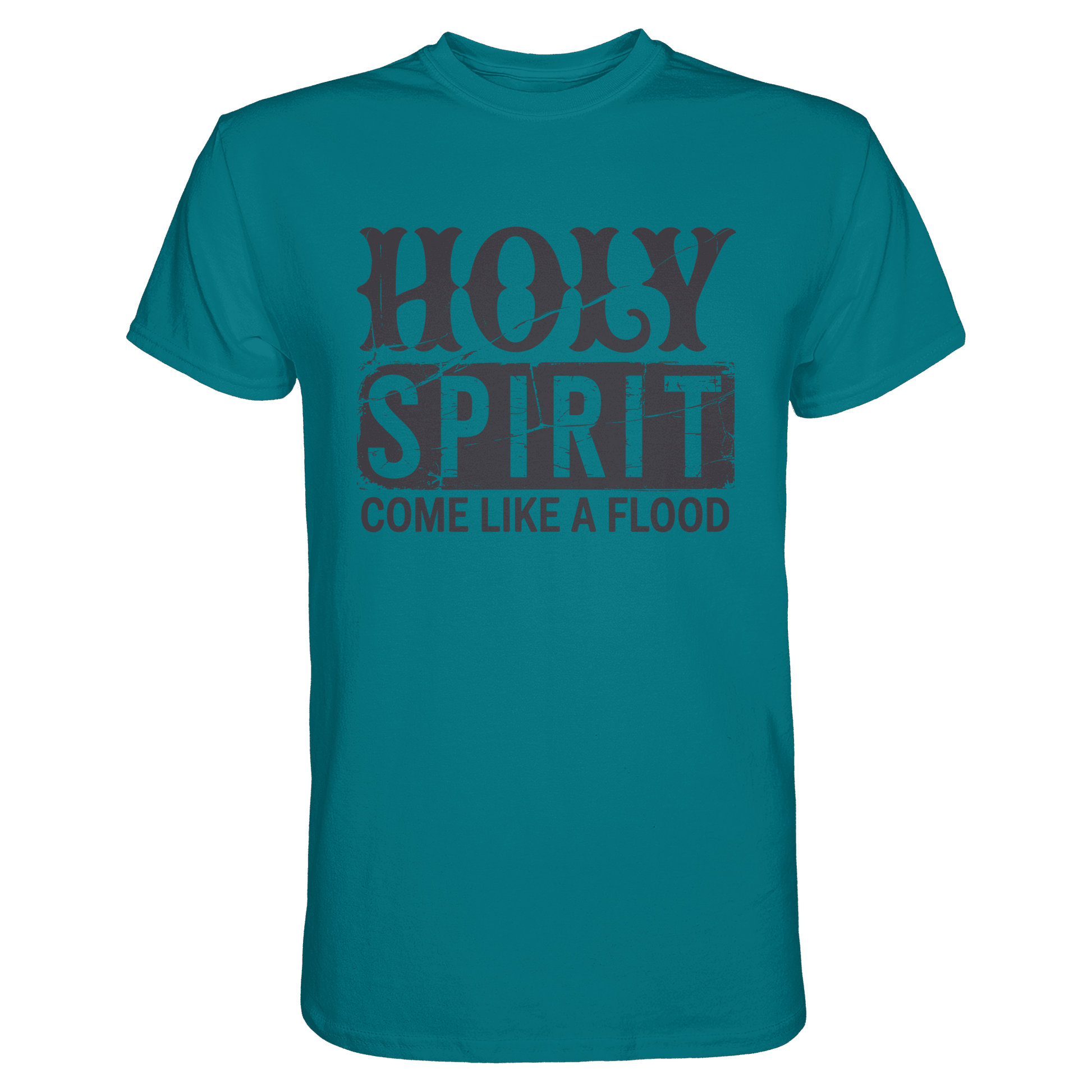 Holy Spirit, Come Like a Flood – Erfüllt von Gottes Gegenwart | Christliches Geschenk - Premium Shirt - Unisex-Shirts - Diva Blue - GfoitMa