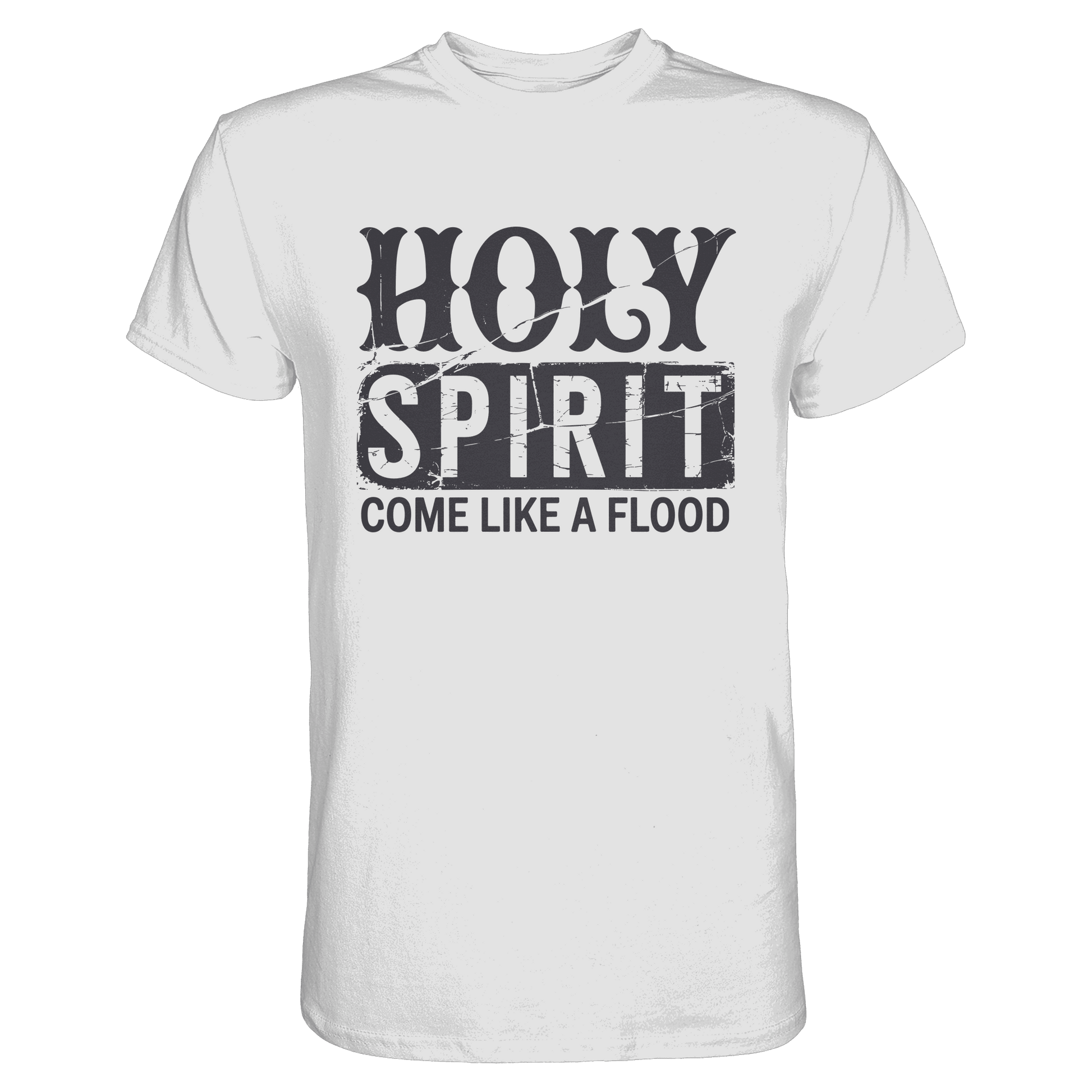 Holy Spirit, Come Like a Flood – Erfüllt von Gottes Gegenwart | Christliches Geschenk - Premium Shirt - Unisex-Shirts - White - GfoitMa