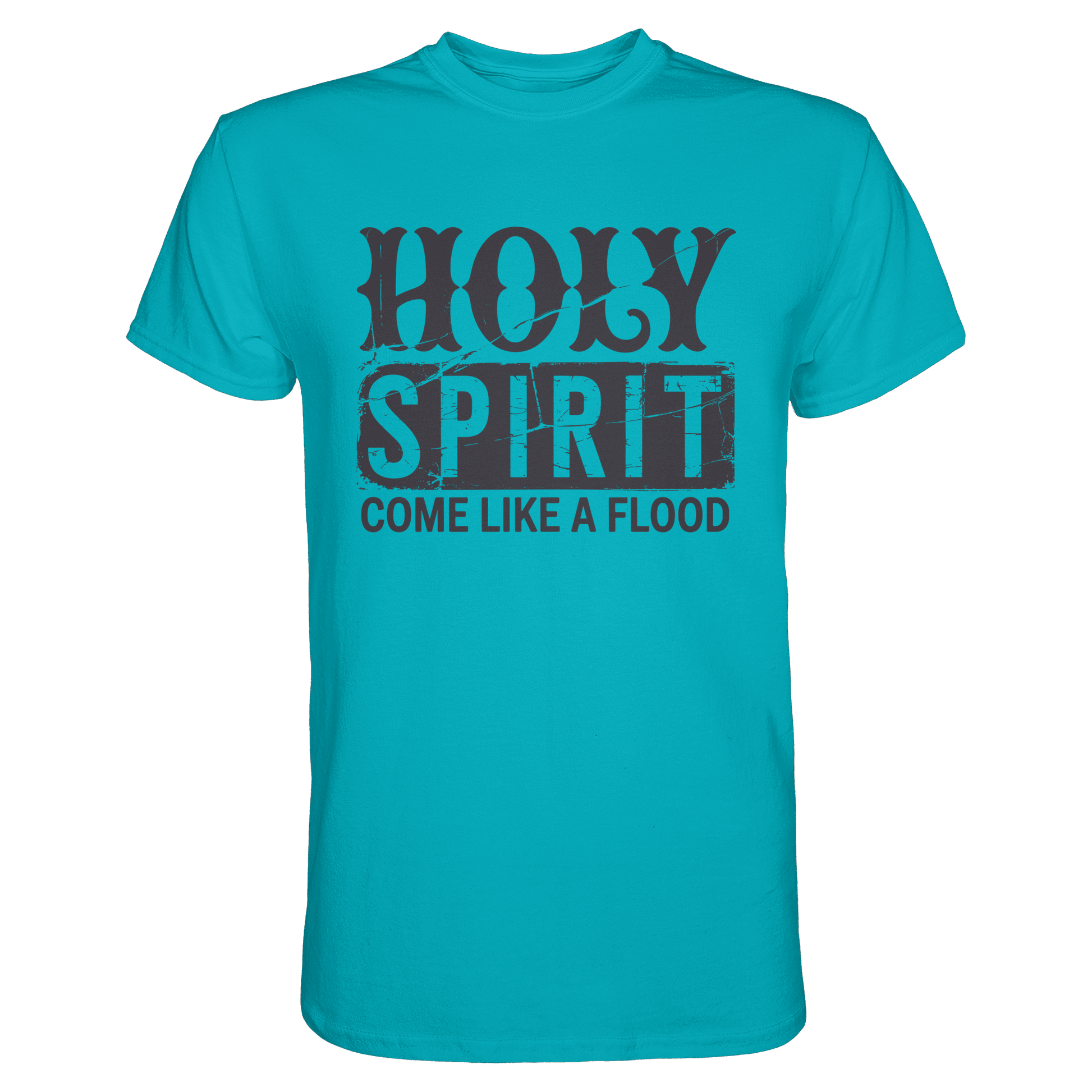 Holy Spirit, Come Like a Flood – Erfüllt von Gottes Gegenwart | Christliches Geschenk - Premium Shirt - Unisex-Shirts - Swimming Pool - GfoitMa