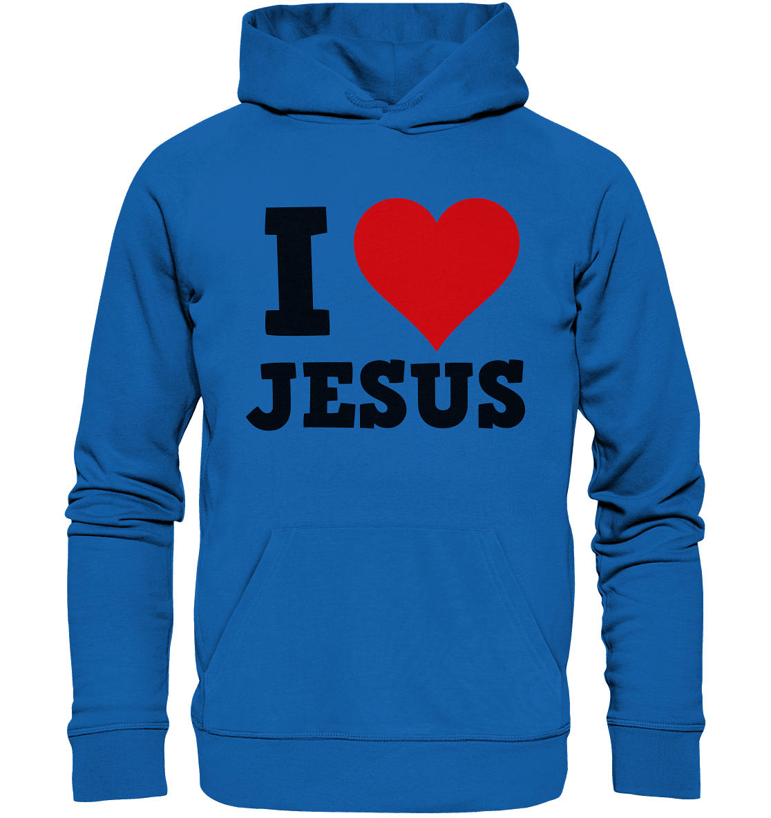 I Love Jesus - Premium Unisex Hoodie - Hoodies - Royal Blau - GfoitMa