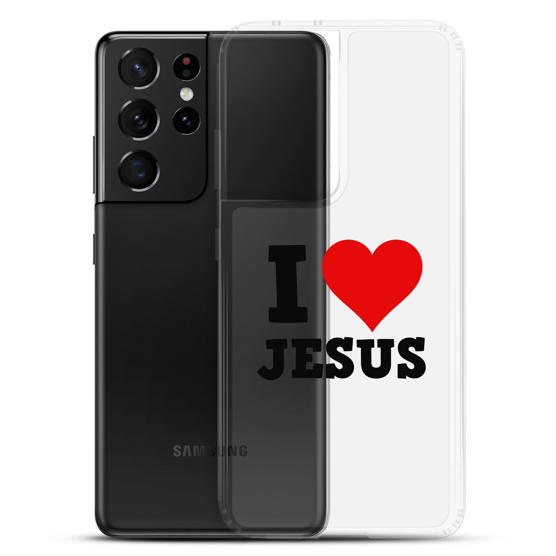 Ich Liebe Jesus - Samsung-Handyhülle - Samsung Galaxy S21 Ultra - GfoitMa