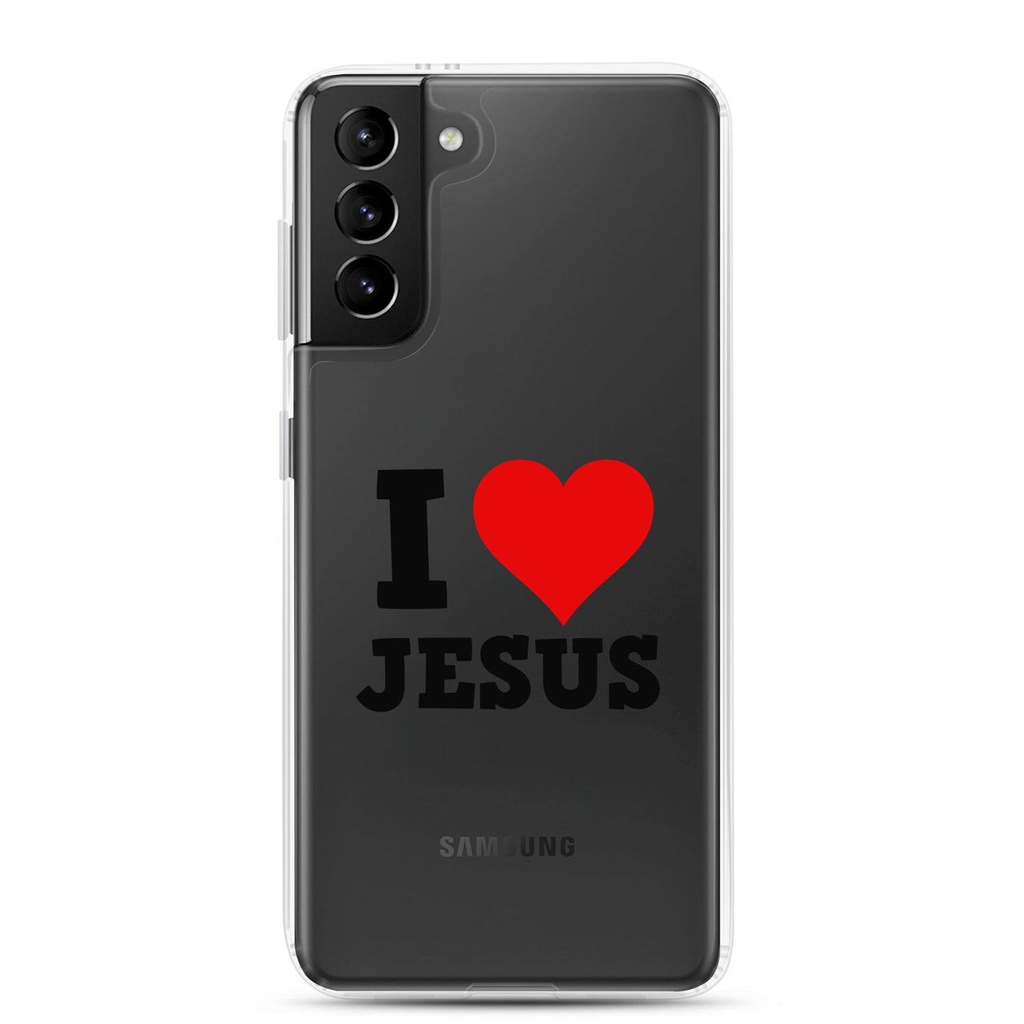 Ich Liebe Jesus - Samsung-Handyhülle - Samsung Galaxy S21 Plus - GfoitMa