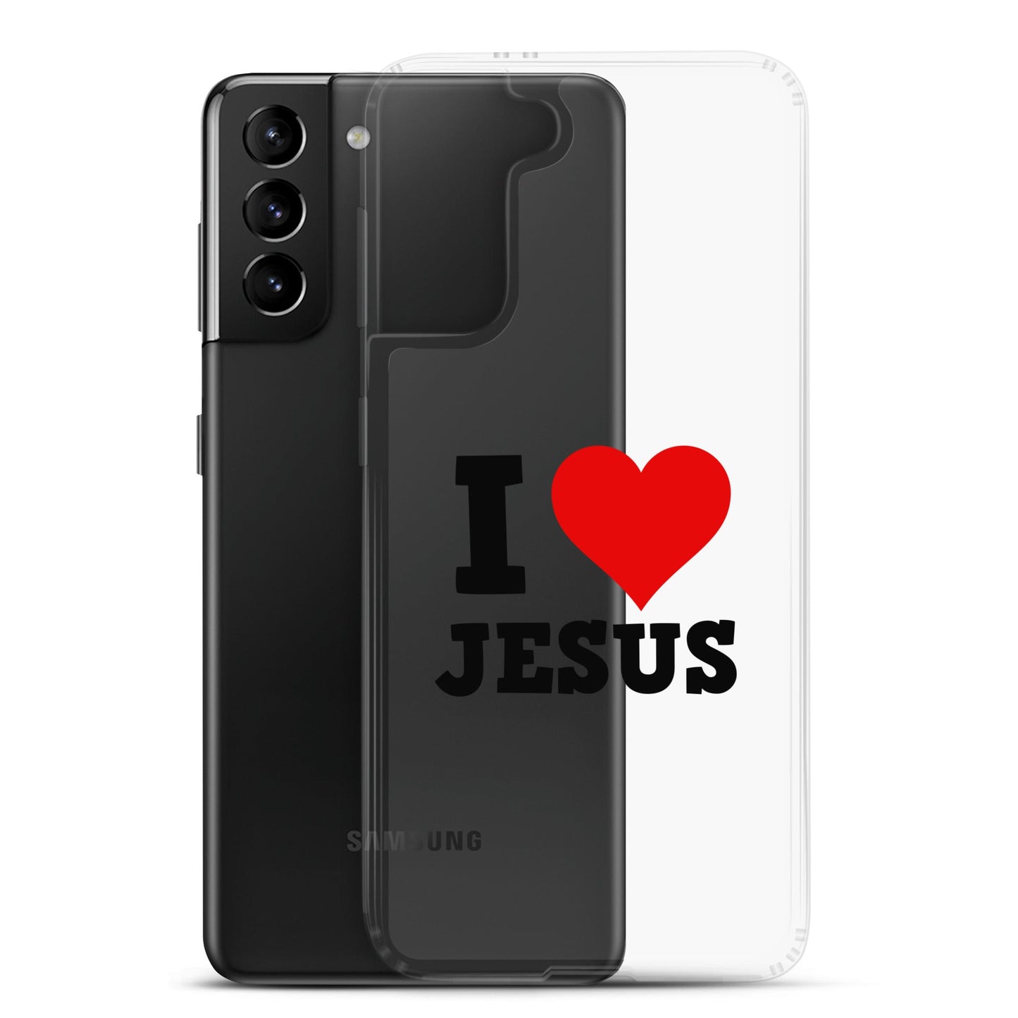 Ich Liebe Jesus - Samsung-Handyhülle - Samsung Galaxy S21 Plus - GfoitMa