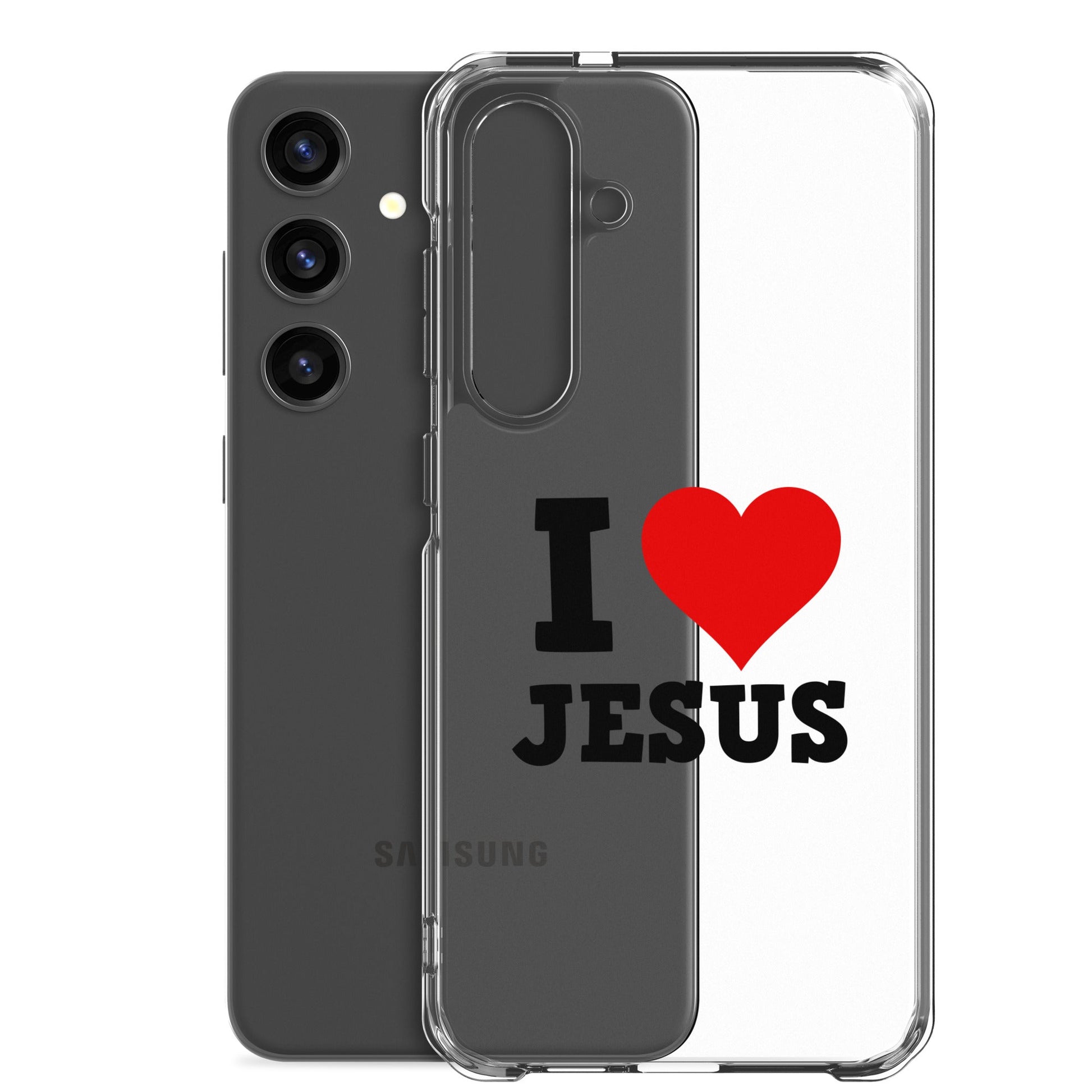 Ich Liebe Jesus - Samsung-Handyhülle - Samsung Galaxy S24 Plus - GfoitMa