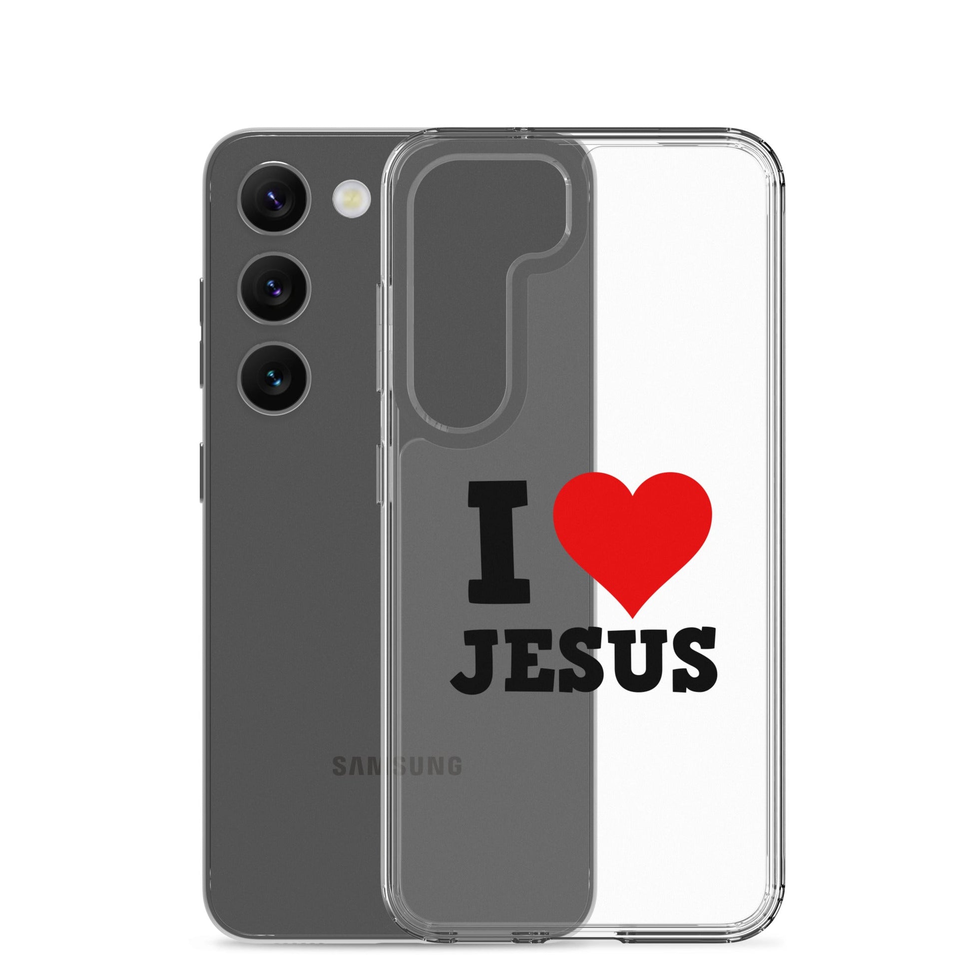 Ich Liebe Jesus - Samsung-Handyhülle - Samsung Galaxy S23 - GfoitMa