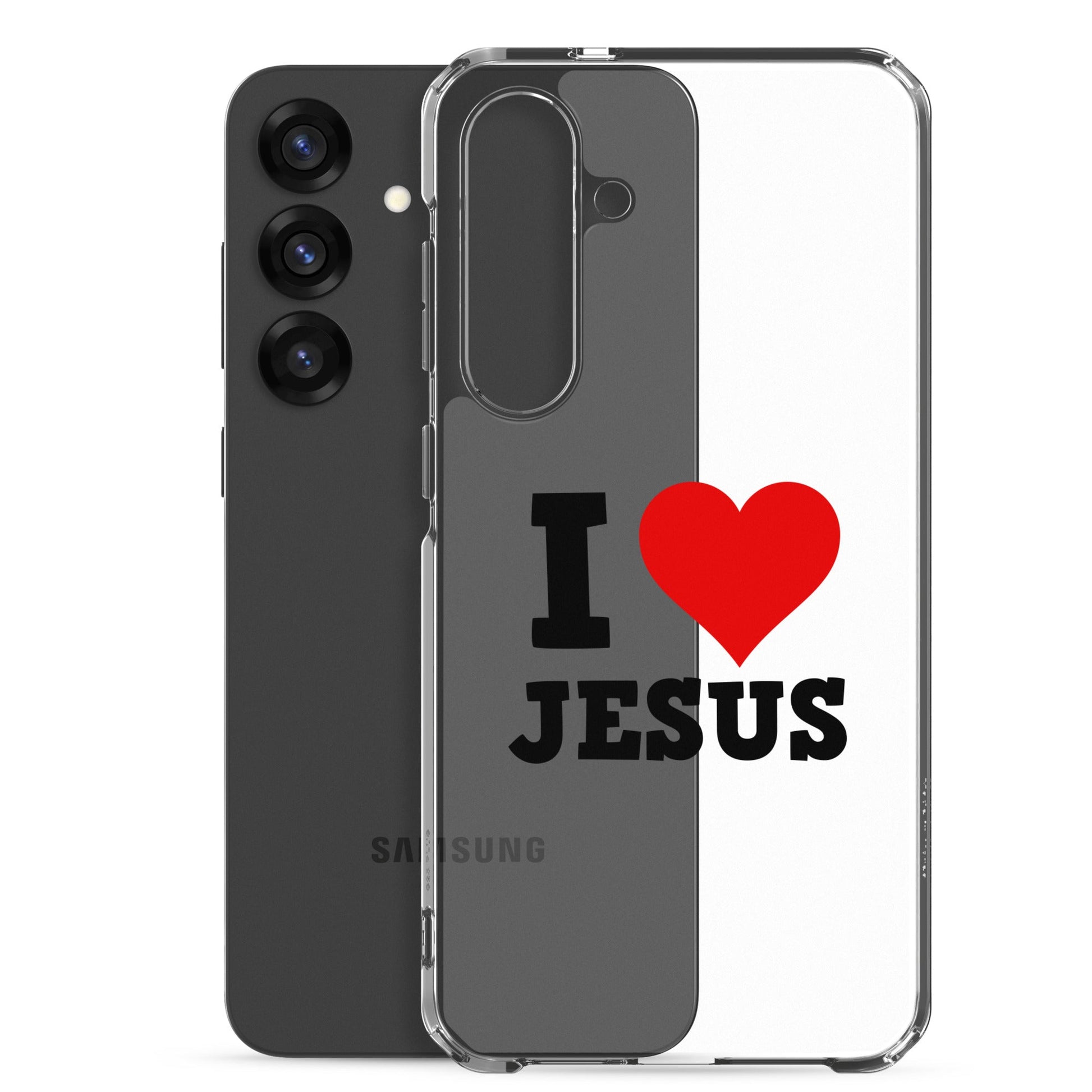 Ich Liebe Jesus - Samsung-Handyhülle - Samsung Galaxy S25 Plus - GfoitMa