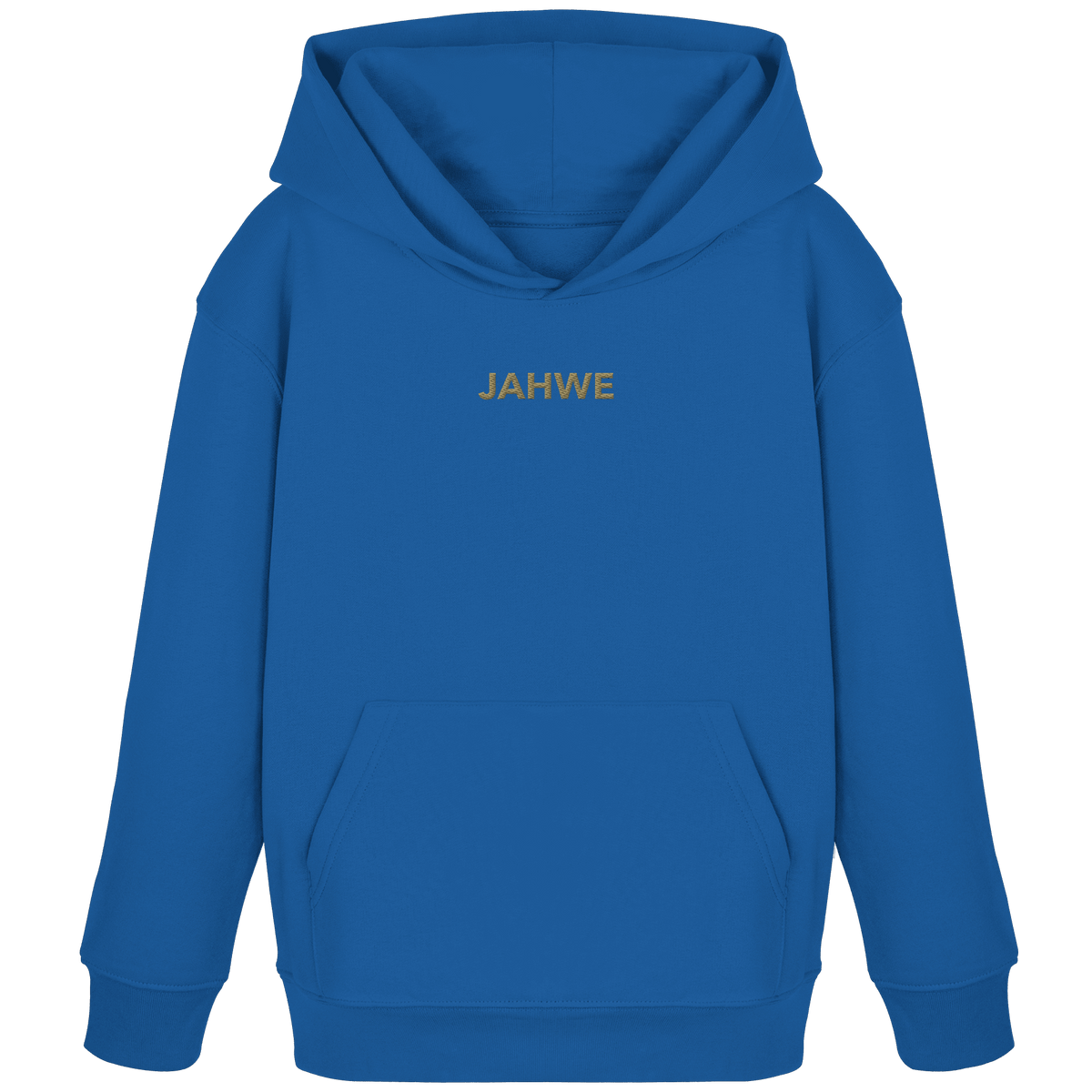 JAHWE – Der Name über allen Namen (Stick) | Christliche Kleidung - Kids Organic Hoodie - Kids & Babys - Royal Blue - GfoitMa