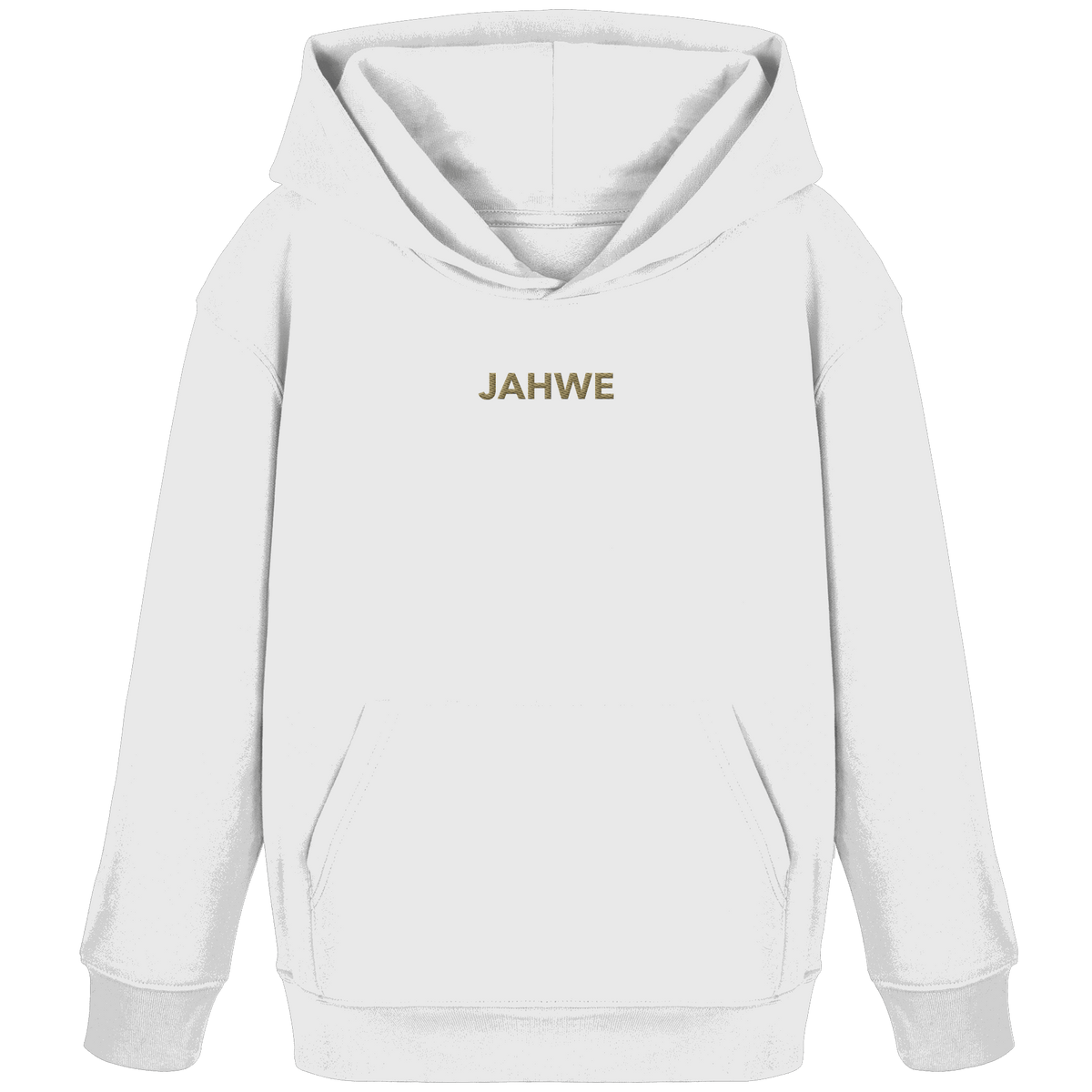 JAHWE – Der Name über allen Namen (Stick) | Christliche Kleidung - Kids Organic Hoodie - Kids & Babys - White - GfoitMa