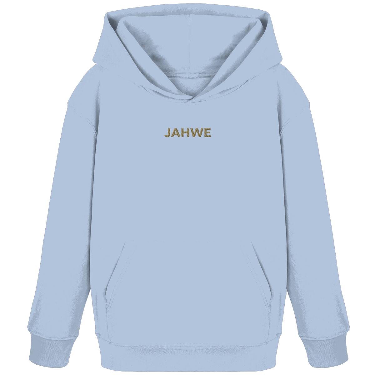 JAHWE – Der Name über allen Namen (Stick) | Christliche Kleidung - Kids Organic Hoodie - Kids & Babys - Blue Soul - GfoitMa