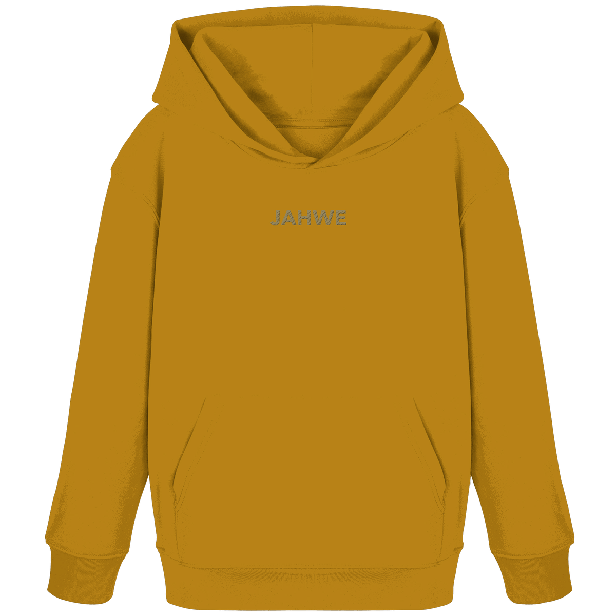 JAHWE – Der Name über allen Namen (Stick) | Christliche Kleidung - Kids Organic Hoodie - Kids & Babys - Ochre - GfoitMa