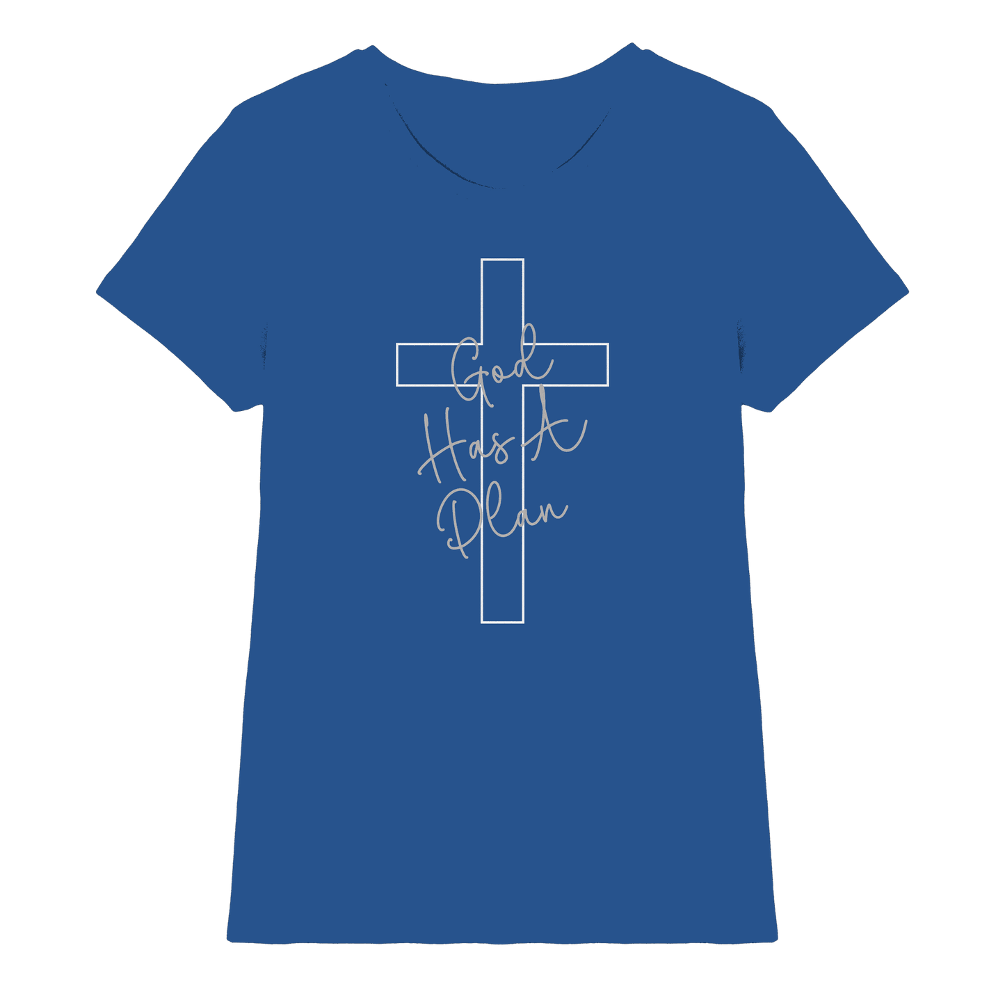 Jeremiah 29:11 – God Has a Plan | Christliches Design - Ladies Premium Shirt - Lady-Shirts - Royal Blue - GfoitMa