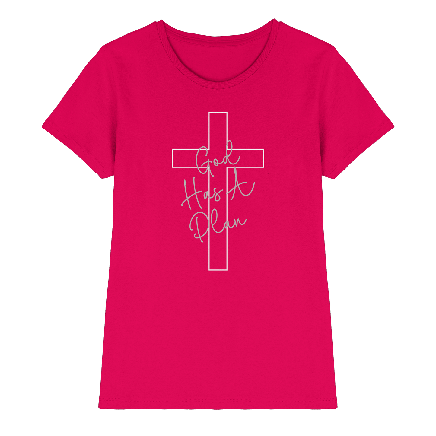 Jeremiah 29:11 – God Has a Plan | Christliches Design - Ladies Premium Shirt - Lady-Shirts - Sorbet - GfoitMa