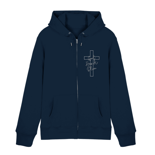 Jeremiah 29:11 – God Has a Plan | Christliches Design - Zipper - Jacken/ Zipper - Navy - GfoitMa
