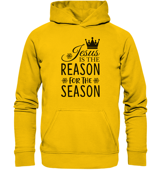 Jesus – Der Grund für die Weihnachtszeit | Christliche Geschenke - Kids Premium Hoodie - Kids & Babys - Sunflower - GfoitMa
