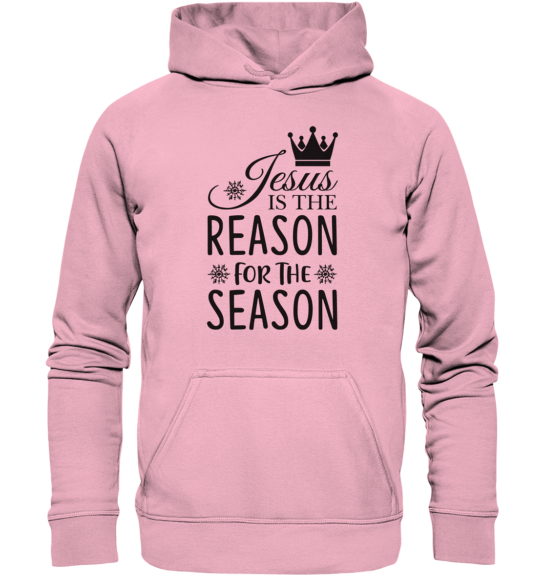 Jesus – Der Grund für die Weihnachtszeit | Christliche Geschenke - Kids Premium Hoodie - Kids & Babys - Light Pink - GfoitMa