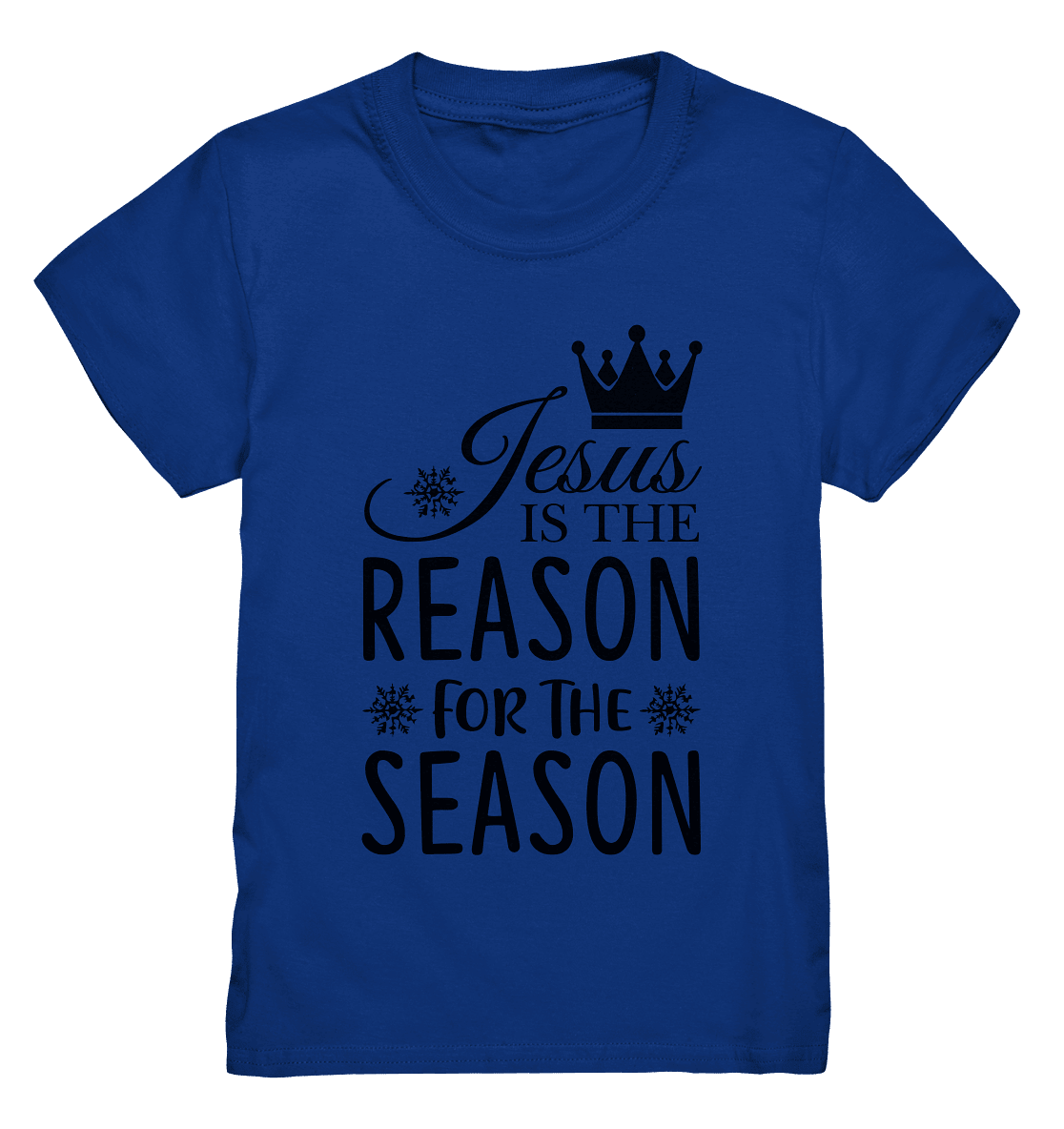 Jesus – Der Grund für die Weihnachtszeit | Christliche Geschenke - Kids Premium Shirt - Kids & Babys - Royal Blue - GfoitMa