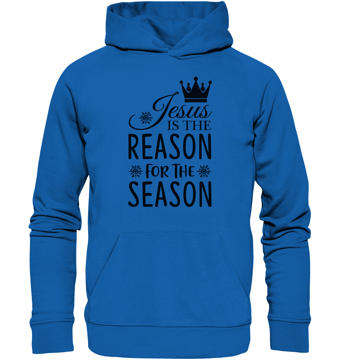 Jesus – Der Grund für die Weihnachtszeit | Christliche Geschenke - Premium Unisex Hoodie - Hoodies - Royal Blau - GfoitMa