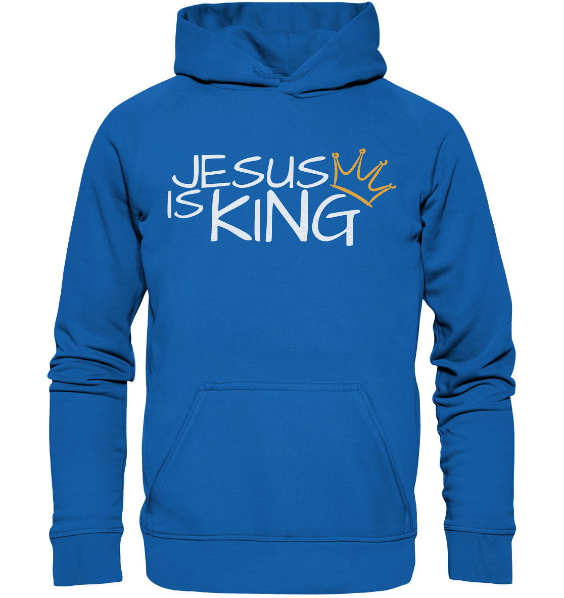 Jesus is King – Eine kraftvolle Botschaft des Glaubens | Christliche Kleidung - Kids Premium Hoodie - Kids & Babys - Royal Blau - GfoitMa