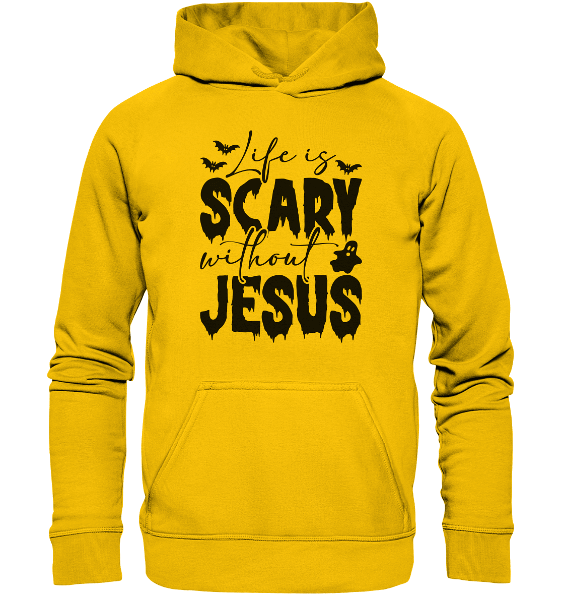 Life is Scary without Jesus - Christliche Kleidung & Geschenke - Kids Premium Hoodie - Kids & Babys - Sunflower - GfoitMa