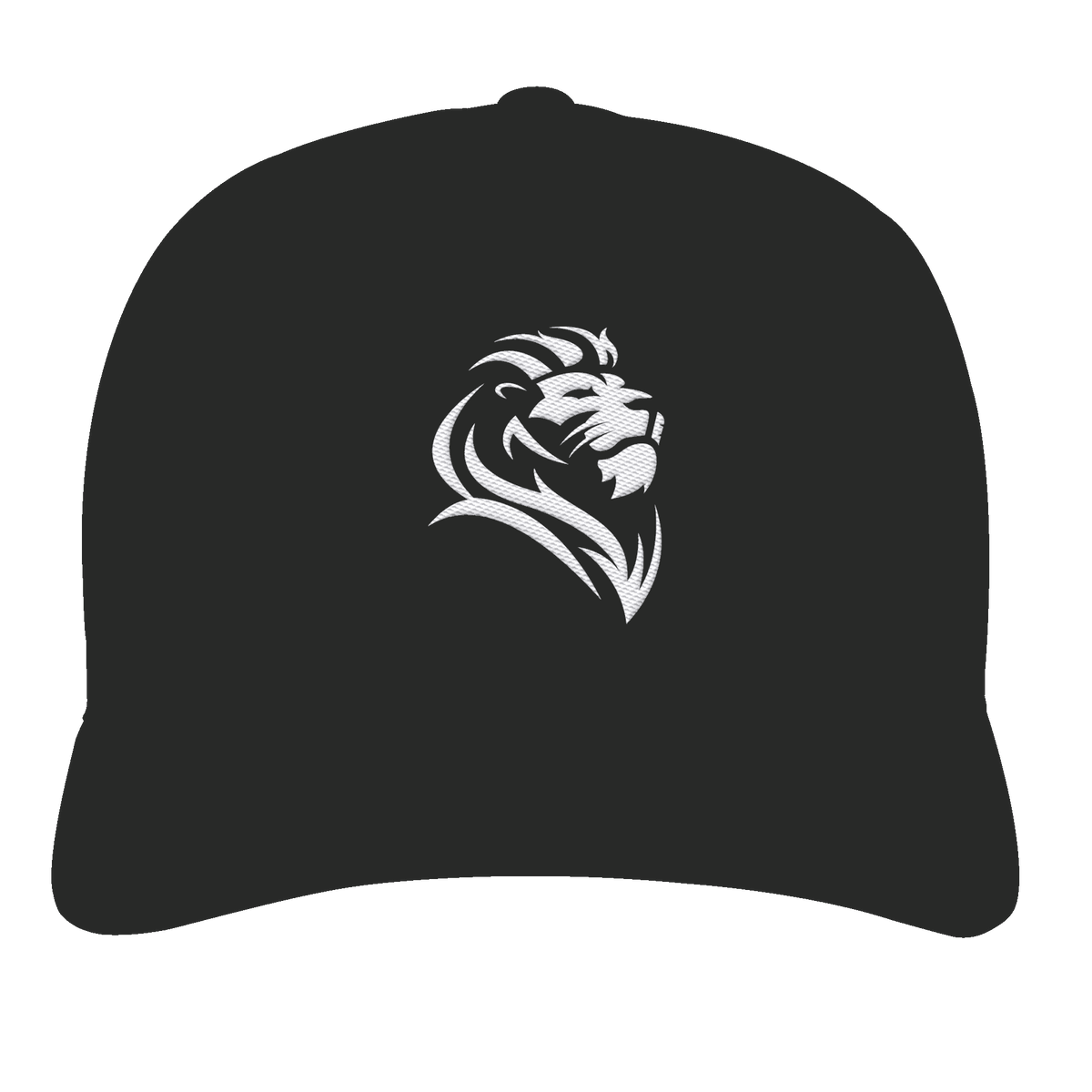 Löwe von Juda (Stick) | Christliche Kleidung - Classic Curved Snapback - Kappen & Mützen - Black - GfoitMa