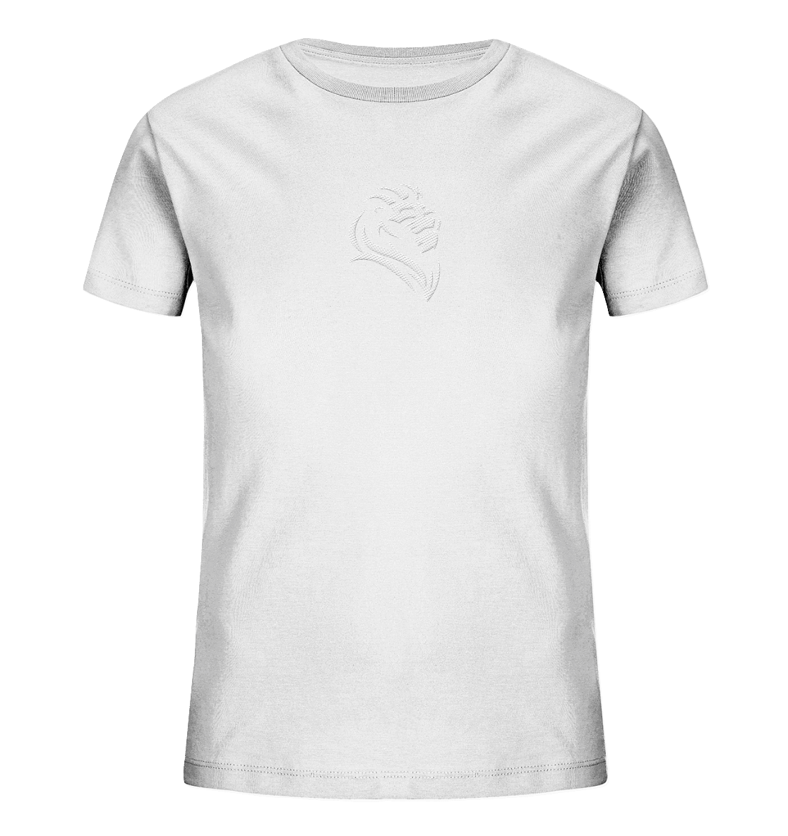 Löwe von Juda (Stick) | Christliche Kleidung - Kids Organic Shirt (Stick) - Kids & Babys - White - GfoitMa