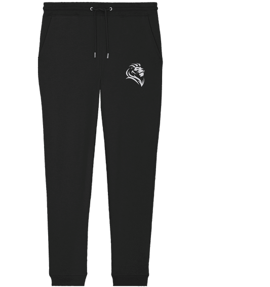 Löwe von Juda (Stick) | Christliche Kleidung - Organic Jogger Pants (Stick) - Hosen - Black - GfoitMa