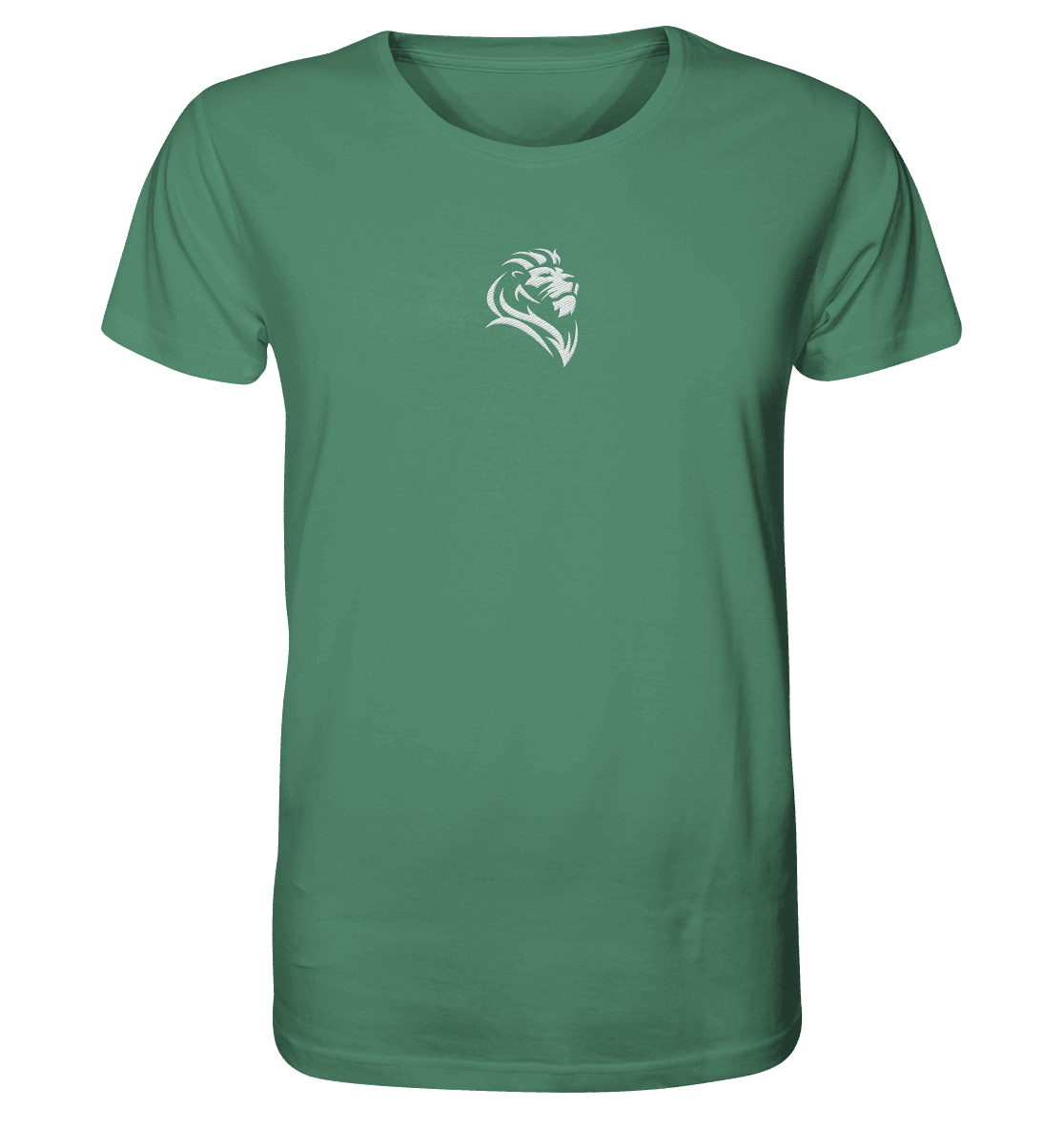 Löwe von Juda (Stick) | Christliche Kleidung - Organic Shirt (Stick) - Unisex-Shirts - Green Bay - GfoitMa