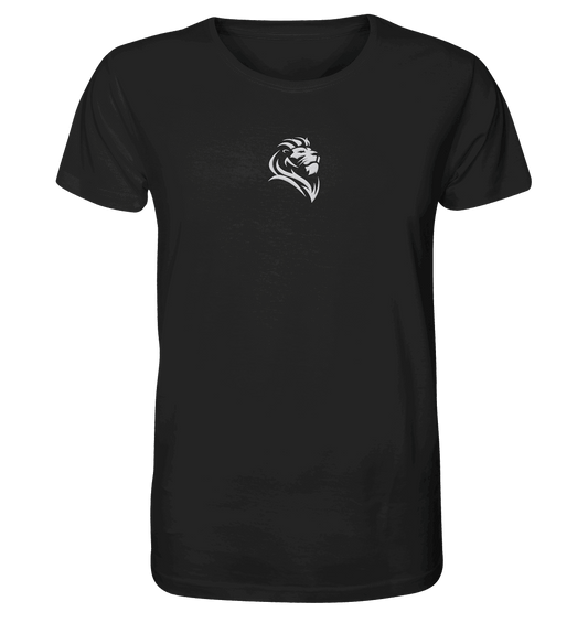 Löwe von Juda (Stick) | Christliche Kleidung - Organic Shirt (Stick) - Unisex-Shirts - Black - GfoitMa