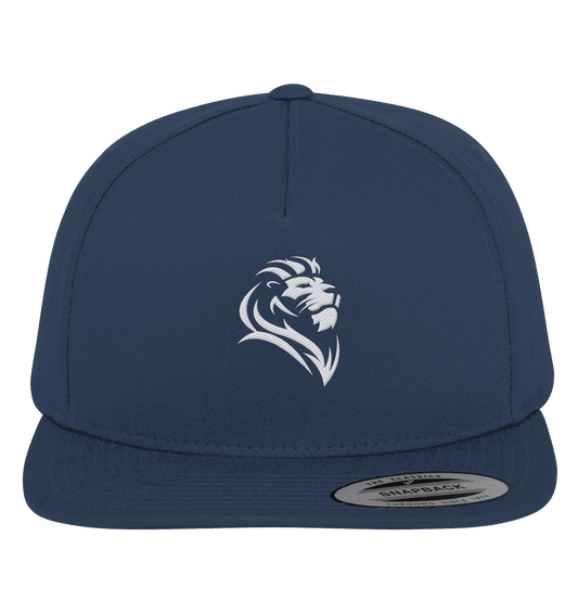Löwe von Juda (Stick) | Christliche Kleidung - Premium Snapback - Kappen & Mützen - Navy / Green - GfoitMa