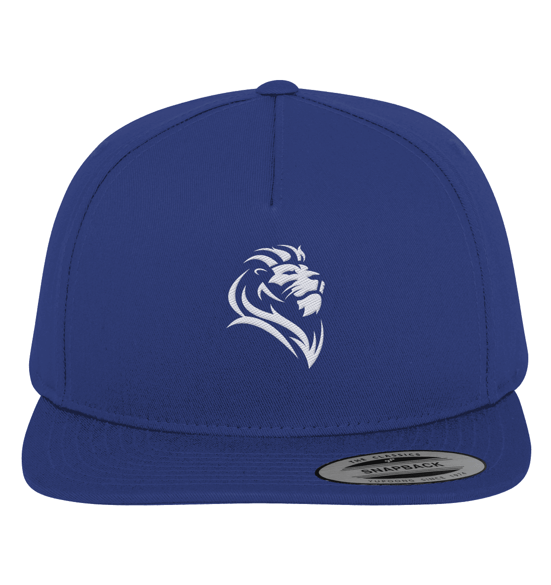 Löwe von Juda (Stick) | Christliche Kleidung - Premium Snapback - Kappen & Mützen - Royal / Green - GfoitMa