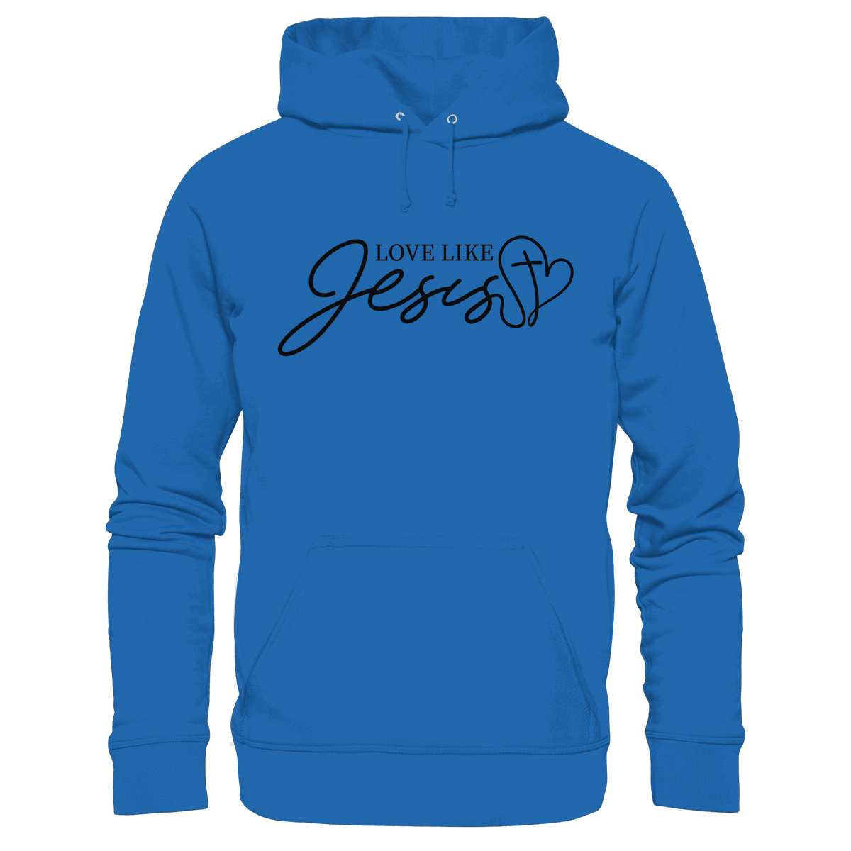 Love Like Jesus – Liebe, die verändert | Ein Statement des Glaubens - Kids Premium Hoodie - Kids & Babys - Royal Blau - GfoitMa