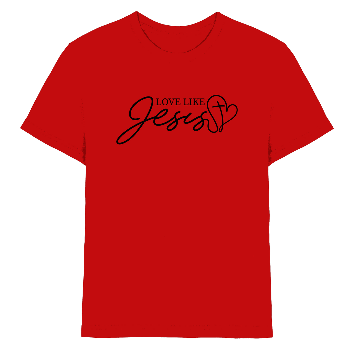 Love Like Jesus – Liebe, die verändert | Ein Statement des Glaubens - Kids Premium Shirt - Kids & Babys - Red - GfoitMa