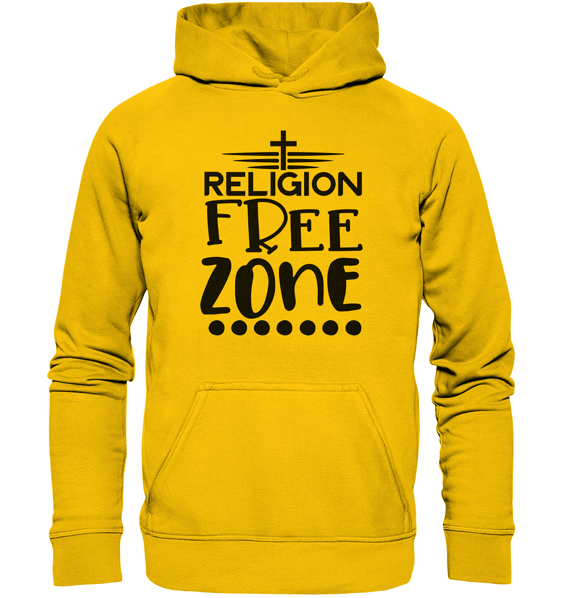 Religion Free Zone | Christliche Kleidung & Geschenke mit Botschaft - Kids Premium Hoodie - Kids & Babys - Rot - GfoitMa
