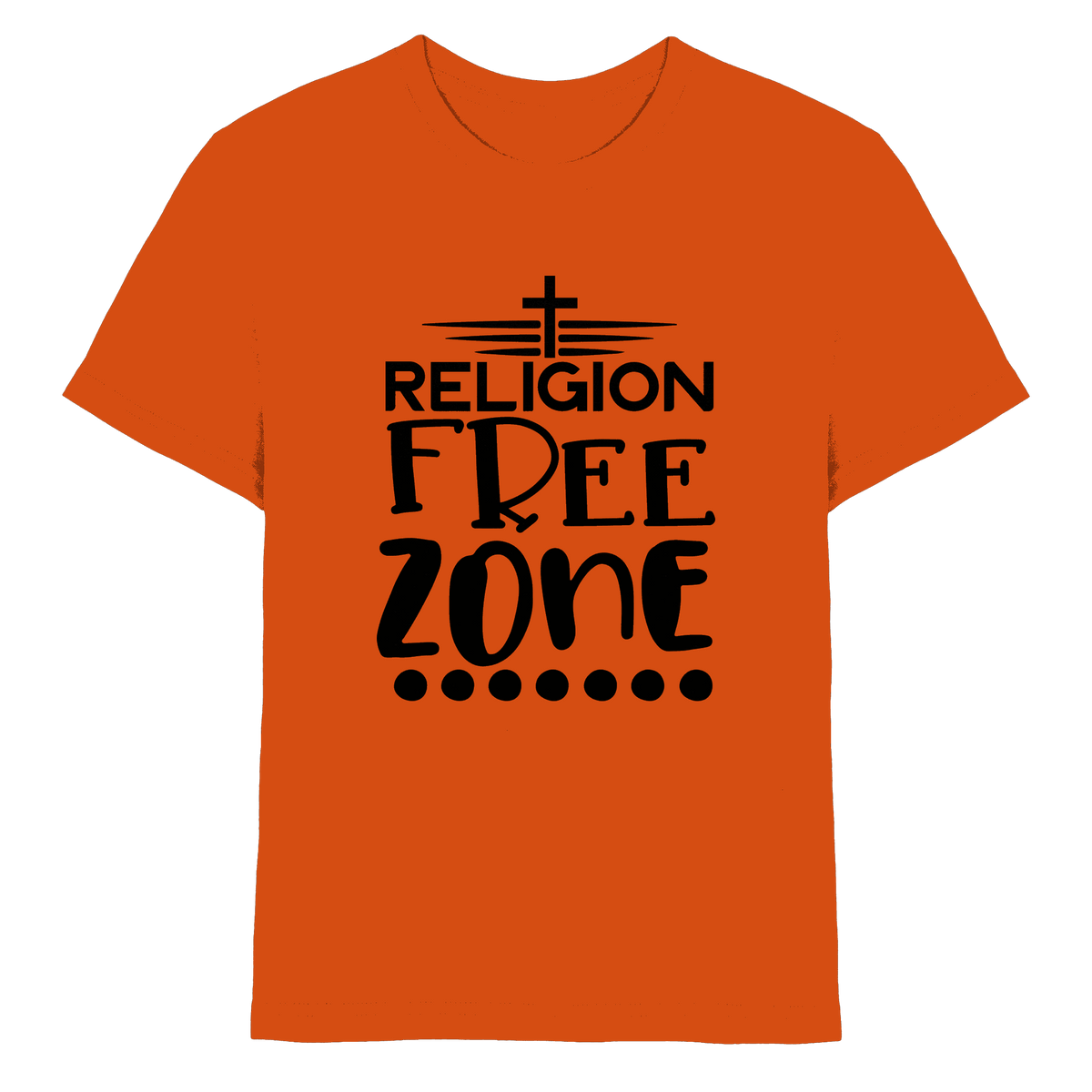 Religion Free Zone | Christliche Kleidung & Geschenke mit Botschaft - Kids Premium Shirt - Kids & Babys - Red - GfoitMa
