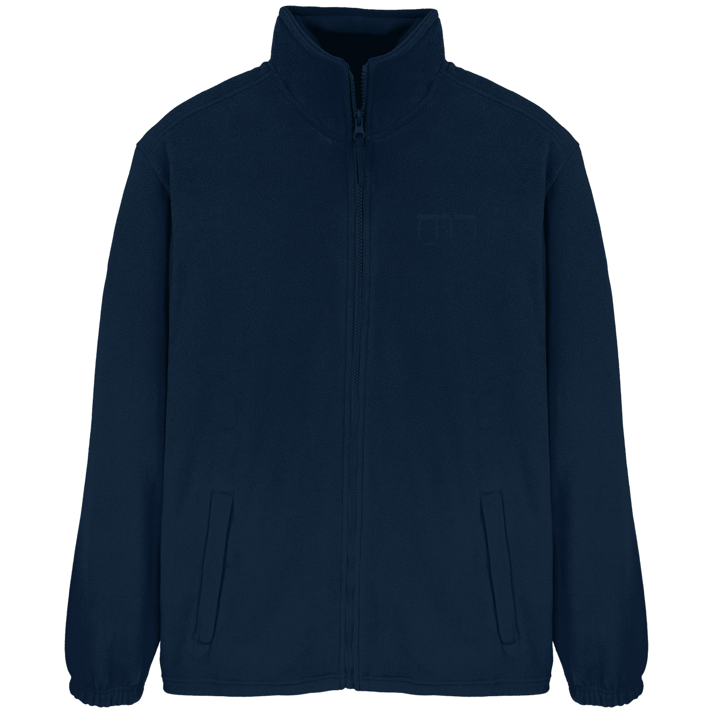 RUACH – Geist, Wind, Atem (Stick) | Christliche Kleidung - Fleece Jacket - Jacken/ Zipper - Navy - GfoitMa