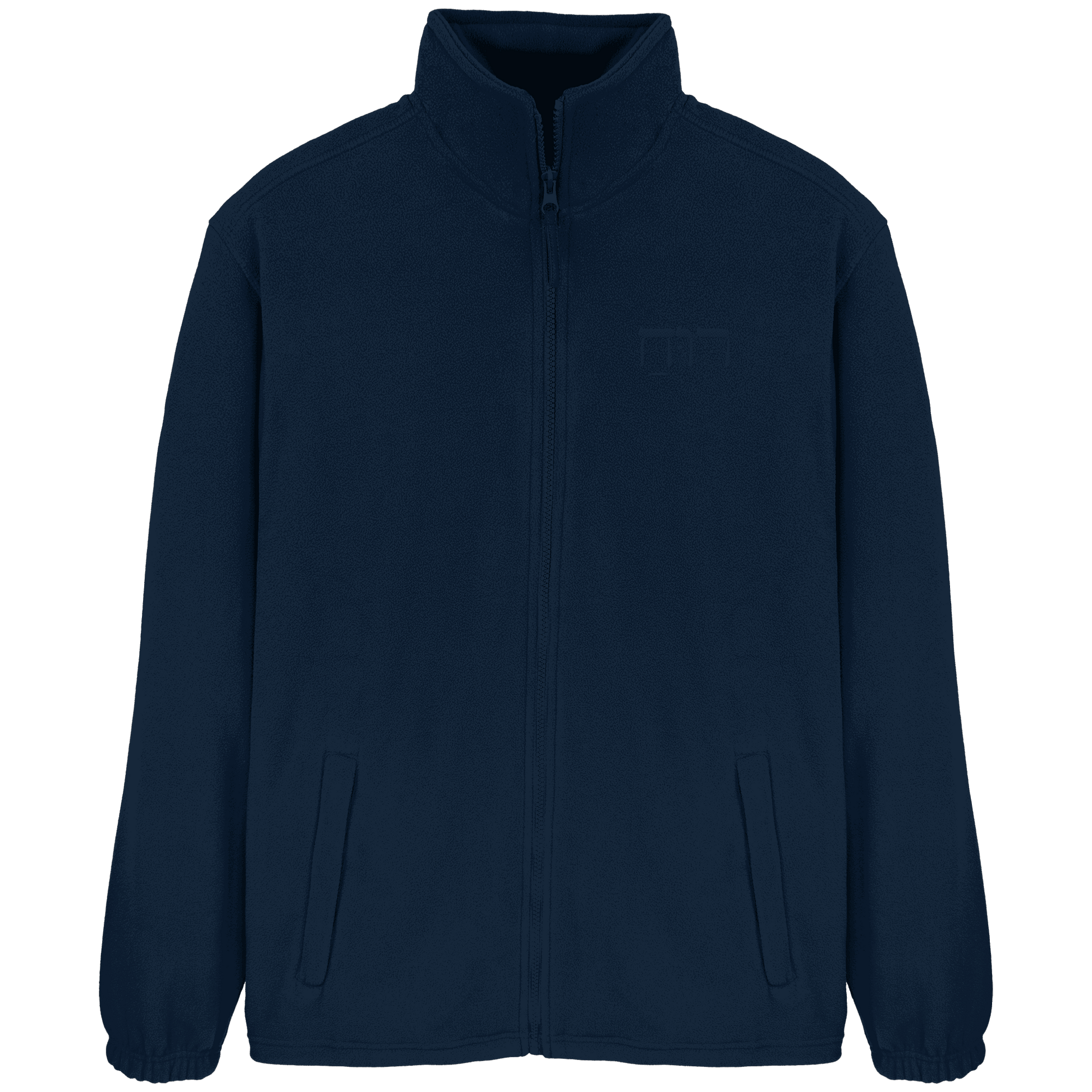 RUACH – Geist, Wind, Atem (Stick) | Christliche Kleidung - Fleece Jacket - Jacken/ Zipper - Navy - GfoitMa