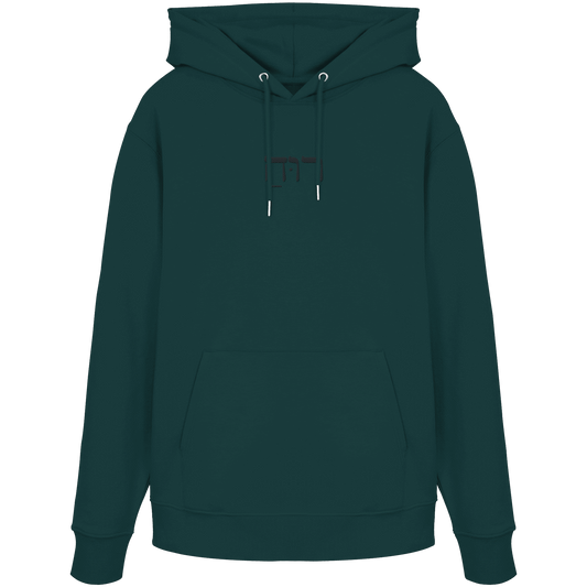 RUACH – Geist, Wind, Atem (Stick) | Christliche Kleidung - Organic Hoodie - Hoodies - India Ink Grey - GfoitMa