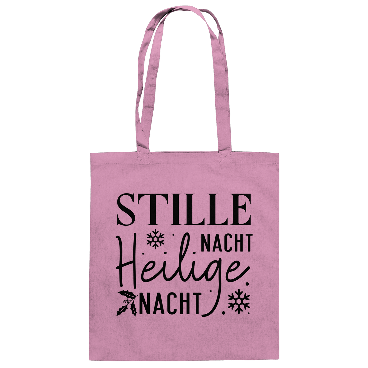 Stille Nacht, heilige Nacht – Die wahre Botschaft von Weihnachten - Baumwolltasche - Taschen - Classic Pink - GfoitMa