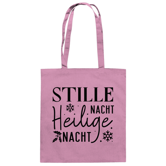 Stille Nacht, heilige Nacht – Die wahre Botschaft von Weihnachten - Baumwolltasche - Taschen - Classic Pink - GfoitMa