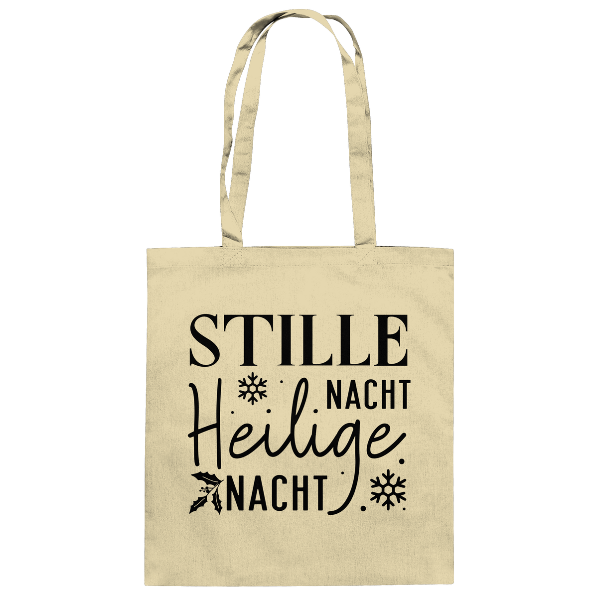 Stille Nacht, heilige Nacht – Die wahre Botschaft von Weihnachten - Baumwolltasche - Taschen - Natural - GfoitMa