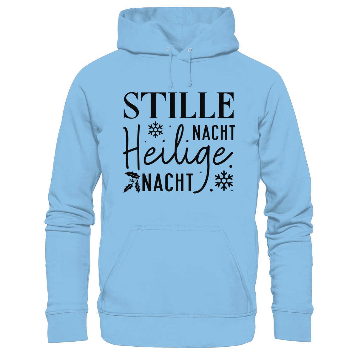 Stille Nacht, heilige Nacht – Die wahre Botschaft von Weihnachten - Kids Premium Hoodie - Kids & Babys - Sky Blue - GfoitMa