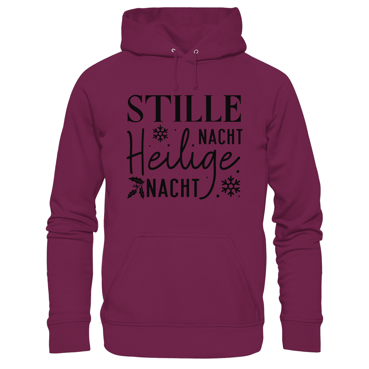 Stille Nacht, heilige Nacht – Die wahre Botschaft von Weihnachten - Kids Premium Hoodie - Kids & Babys - Burgund - GfoitMa