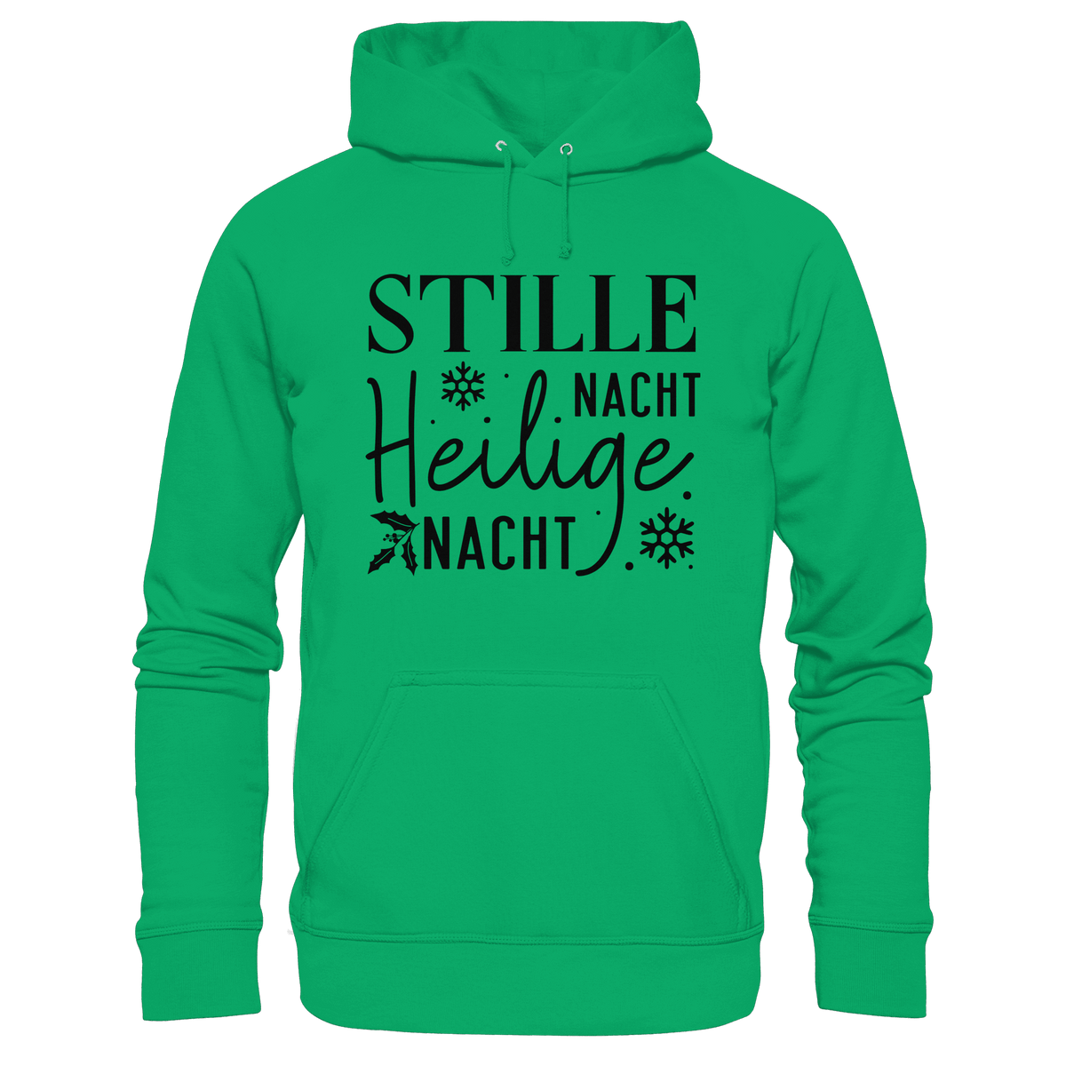 Stille Nacht, heilige Nacht – Die wahre Botschaft von Weihnachten - Kids Premium Hoodie - Kids & Babys - Kelly Green - GfoitMa