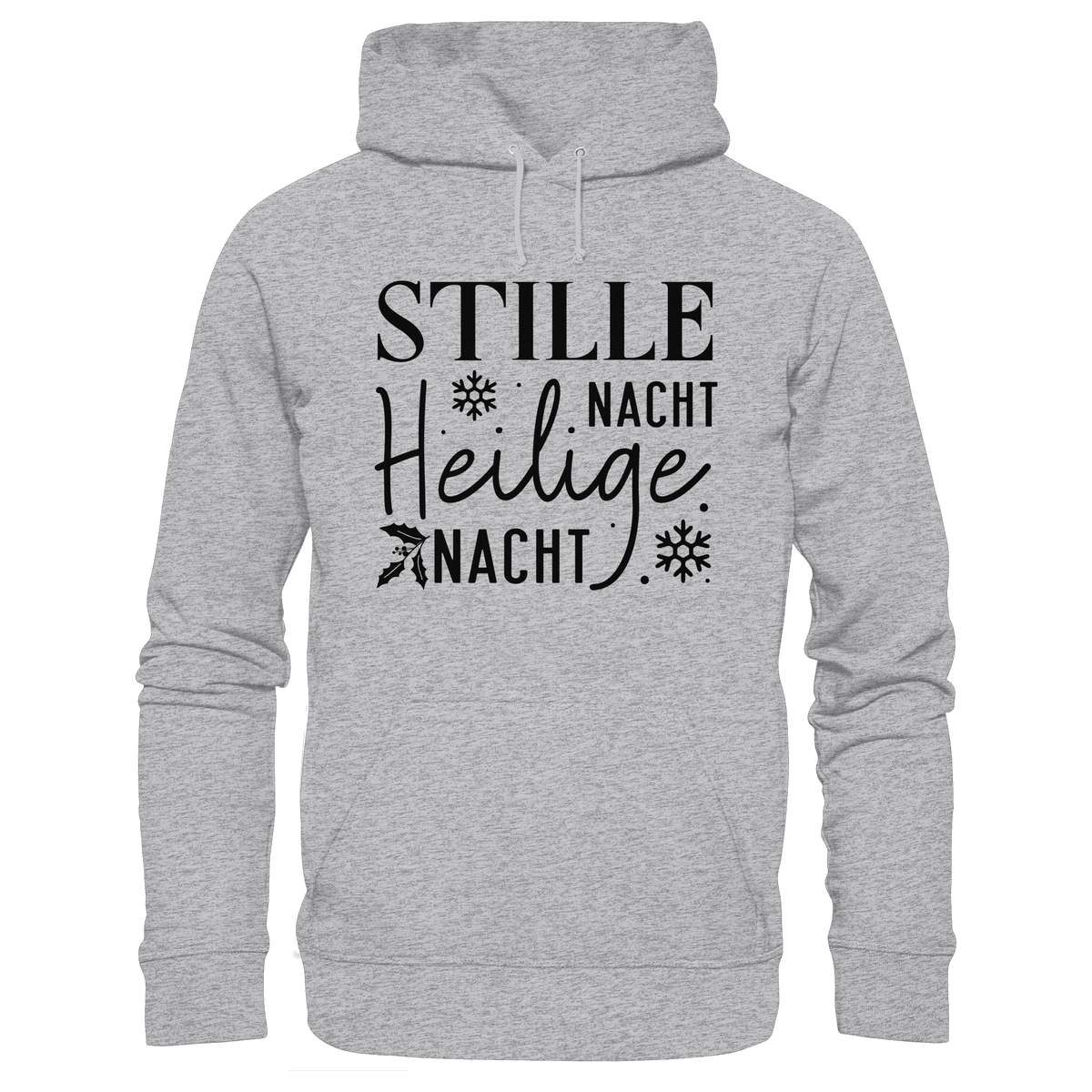 Stille Nacht, heilige Nacht – Die wahre Botschaft von Weihnachten - Kids Premium Hoodie - Kids & Babys - Heather Grey (meliert) - GfoitMa
